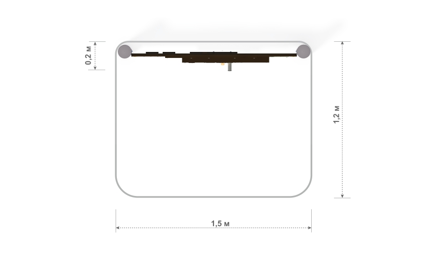 Схема Игровая обучающая панель «Паровоз» РП-01