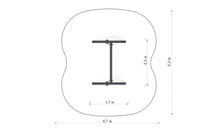 Схема СП-05 Спортивный элемент «Канат»