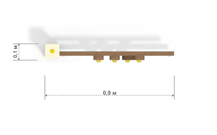 Схема Забор(секция) МФ-70-04