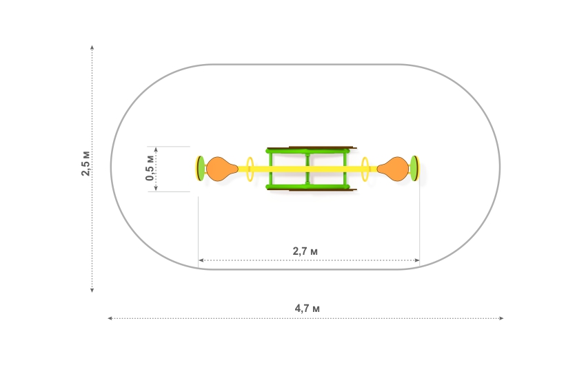 Схема Качалка-балансир МИФ-23