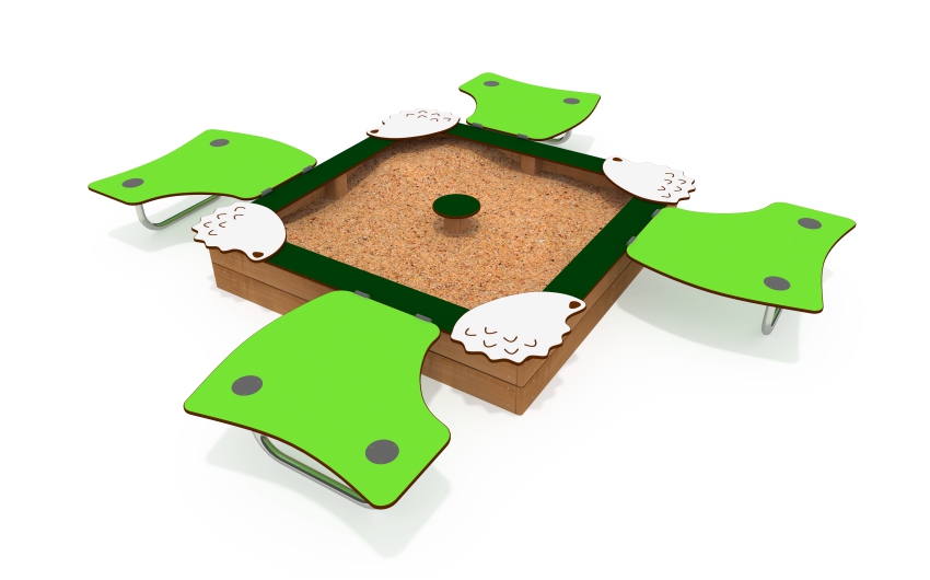 Песочница с крышкой миф-72