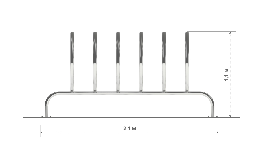 Схема Велопарковка Т502