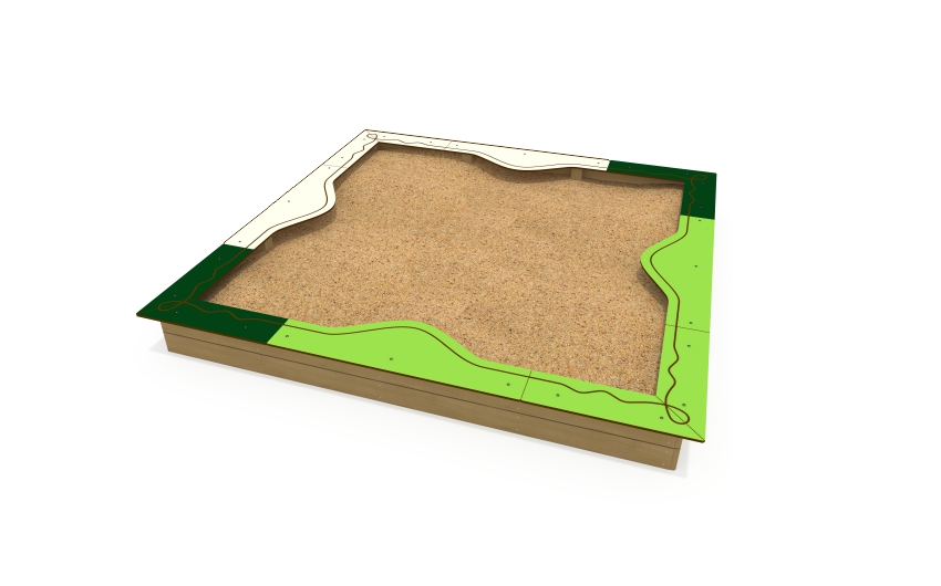 Песочница средняя ДС-41