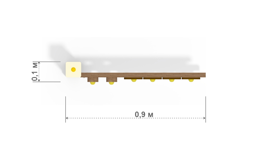 Схема Забор(секция) «Синдбад» МФ-70-03