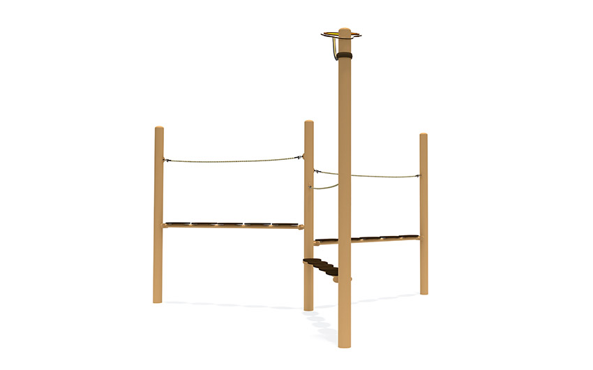 Детский игровой комплекс детской игровой площадки ЭКО-08