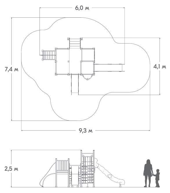 Схема Игровой комплекс КР-02.2 NEW