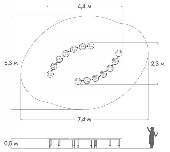 Схема Спортивные степы СК-02-2