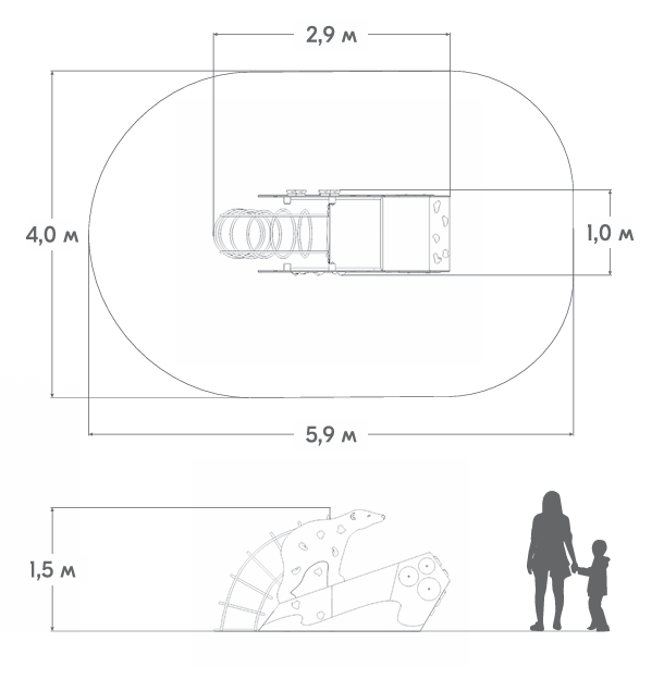 Схема Игровой комплекс «Арктика» РП-13