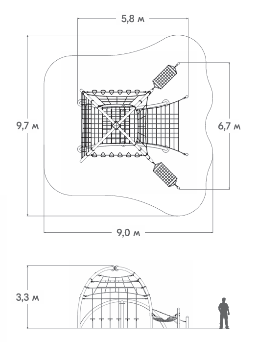 Схема Спортивный комплекс ИС-04