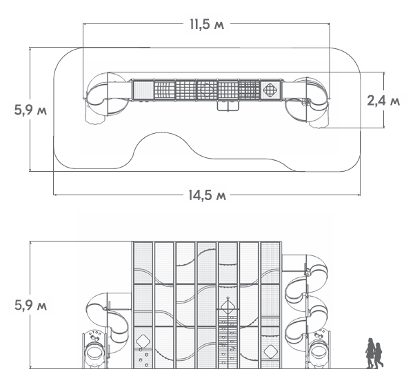 Схема Игровой комплекс ДВК-02-01