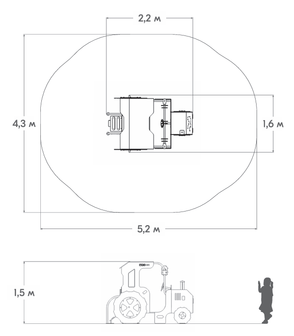 Схема Игровой домик ЗЛ-34
