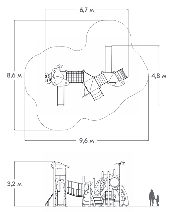 Схема Игровой комплекс ОЛ-04
