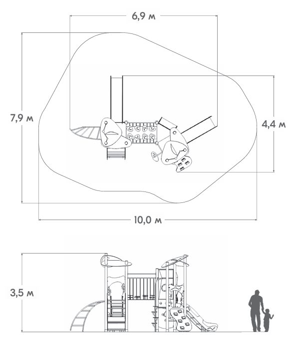 Схема Игровой комплекс ОЛ-05