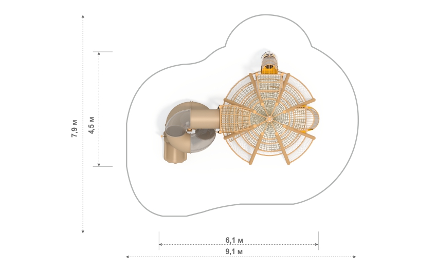 Схема Игровой комплекс БП-01